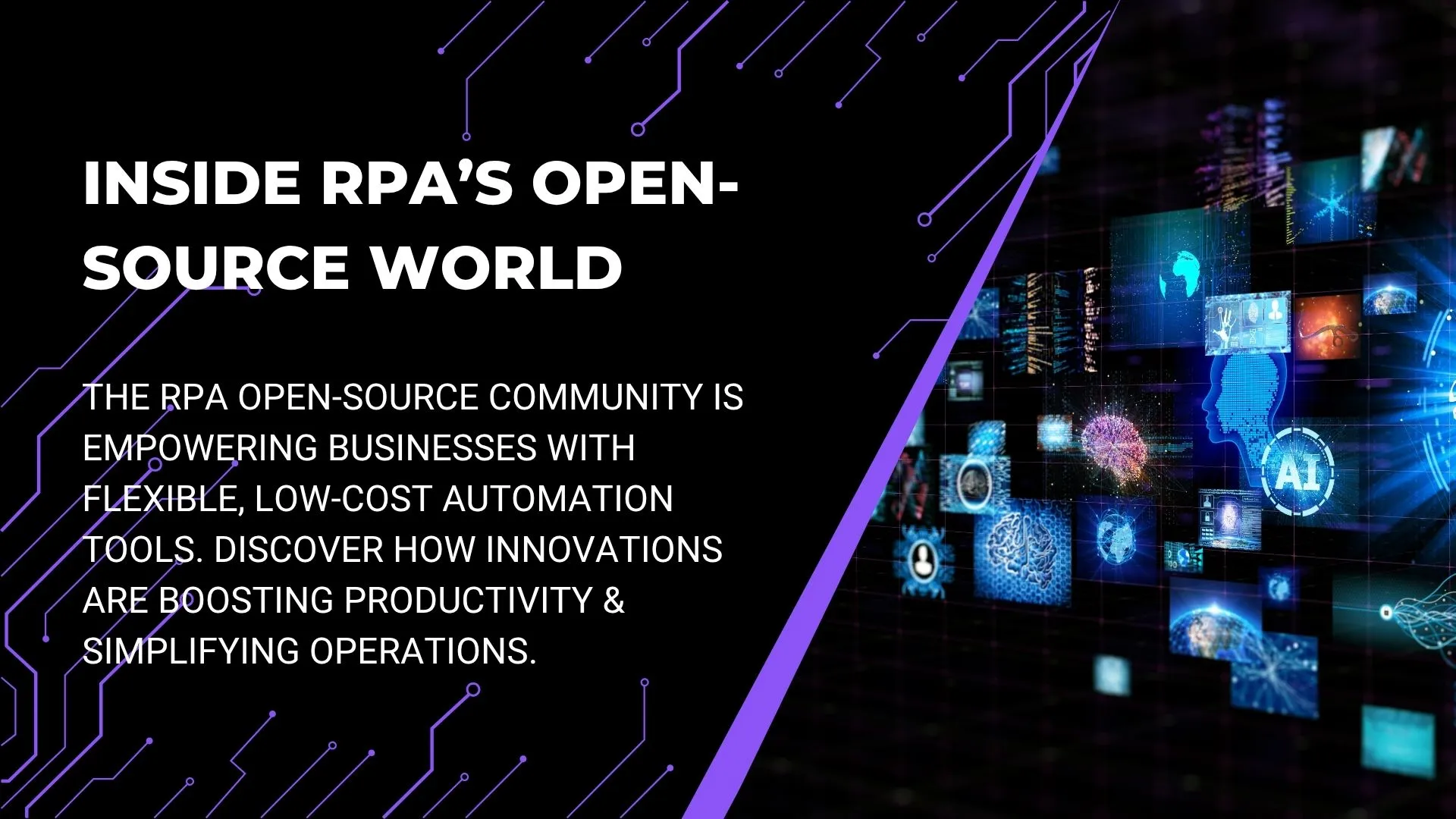 RPA open-source org community innovations