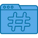 Hashtag strategy icon