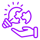 Solutions for a problem icon