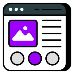 Unique Design on Graphic Page Icon