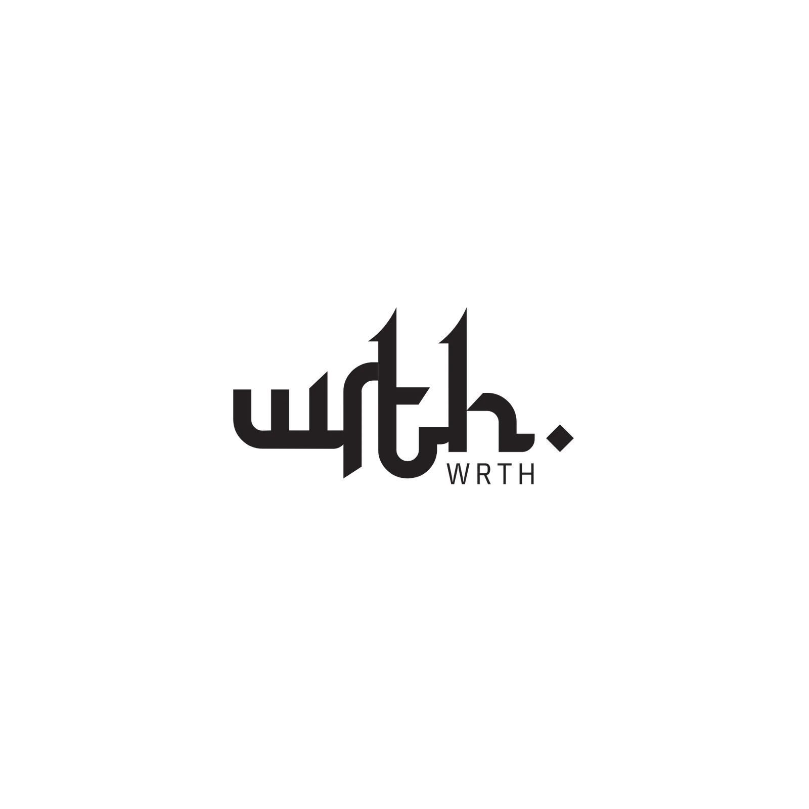 Logo of a website named "Wrth"